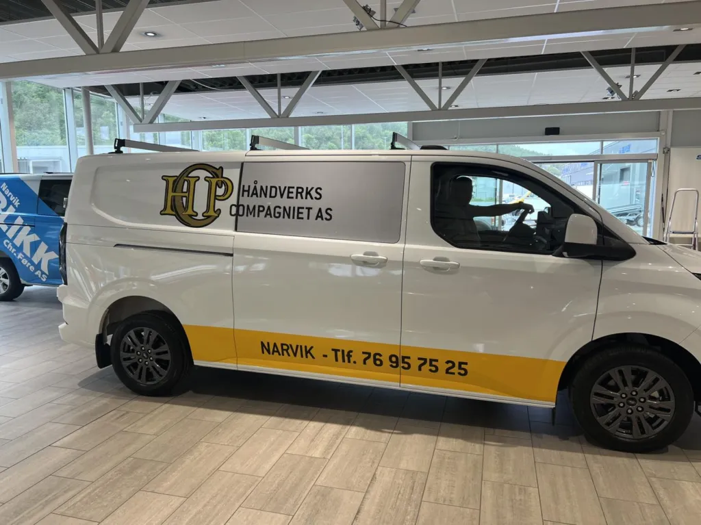 Ford Transit Custom AWD til Håndverk Compagniet