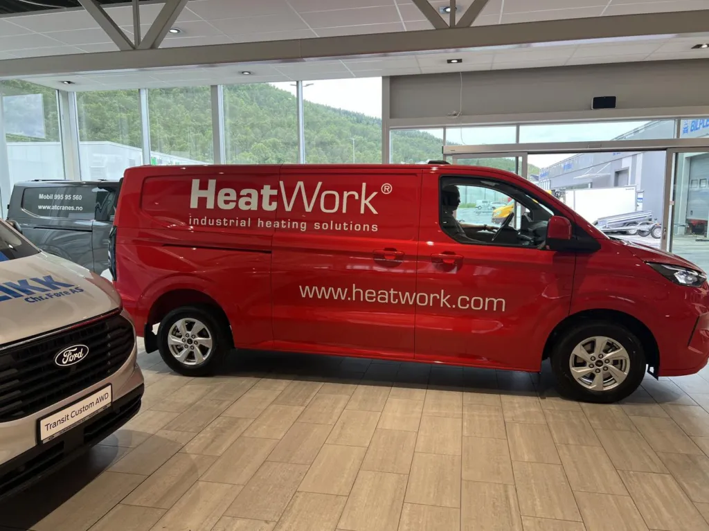 Ford Transit Custom AWD til Heatwork