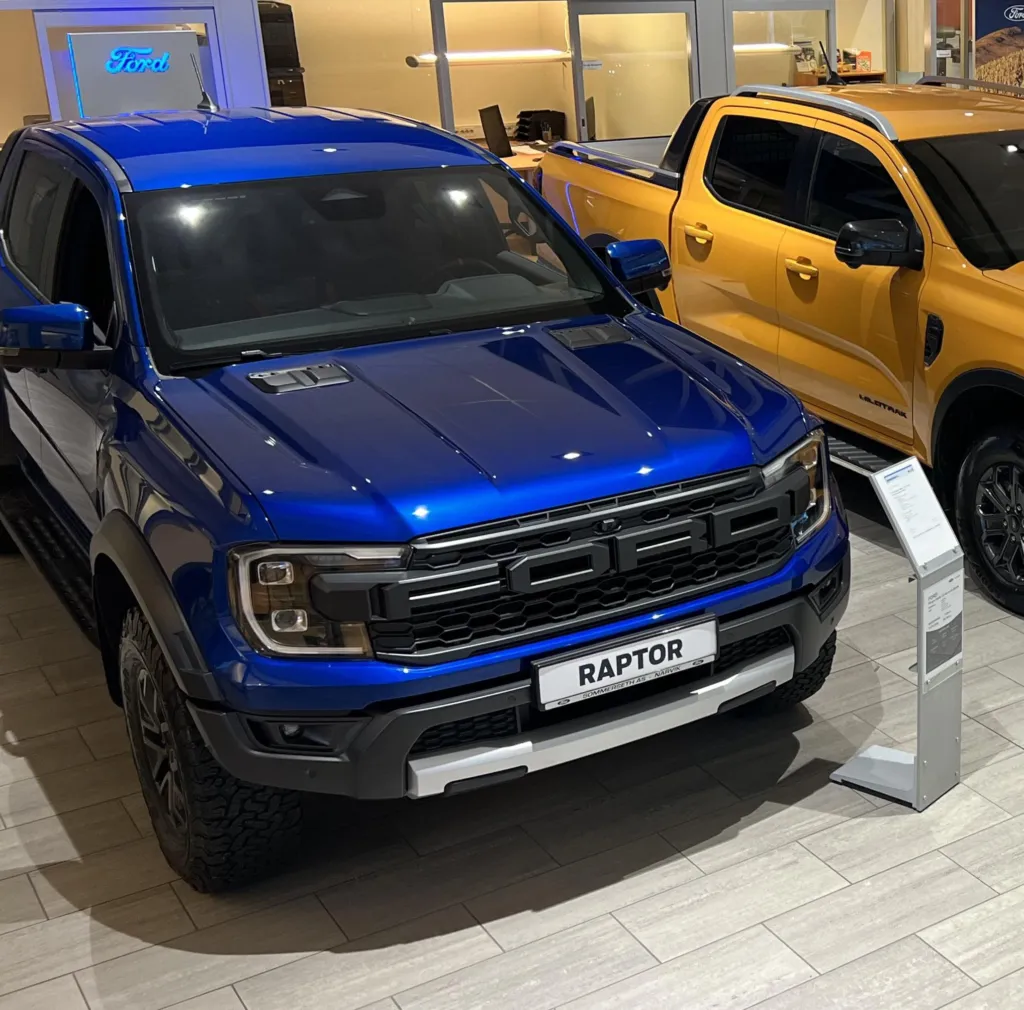 Ford Ranger Raptor Twin Turbo Blå