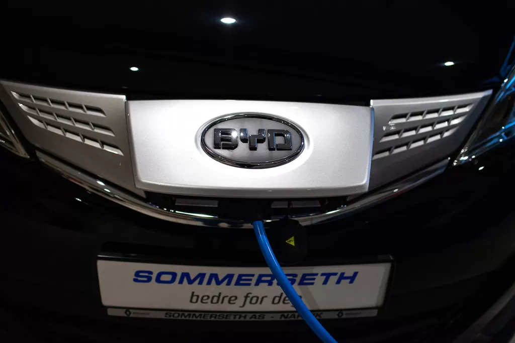 BYD T3 30 til 80 prosent på 30 minutter, blade batteri