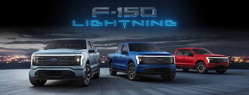 Ford F-150 Lightning tilgjengelig hos bilforhandleren Sommerseth.