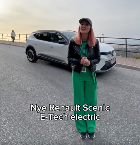 Renault presenterer Renault Scenic E-Tech Electric.