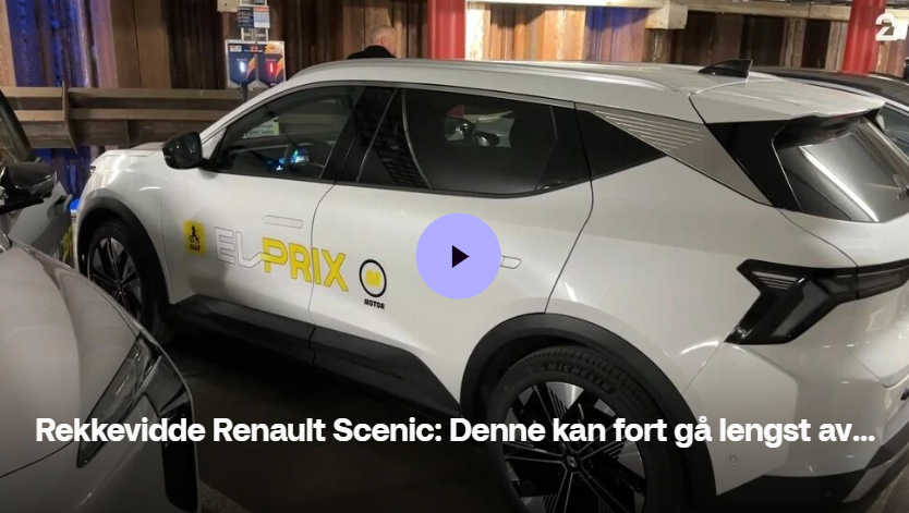 Elektrisk Renault Scenic omtale